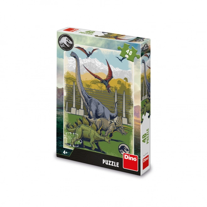 JURASSIC WORLD Puzzle Dino