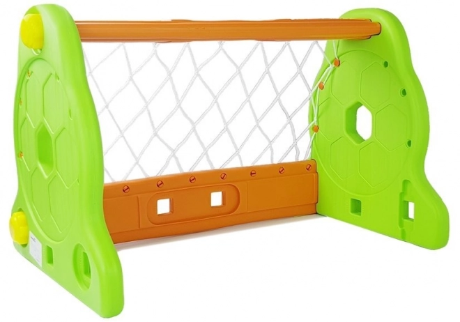 Children's Green and Orange Soccer Goal