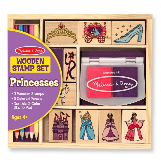 Melissa & Doug Princess Stamp Set