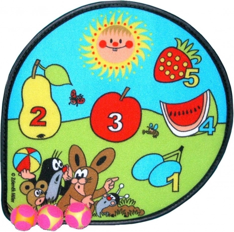 Bersaglio di talpa con velcro – divertente gioco di lancio per bambini