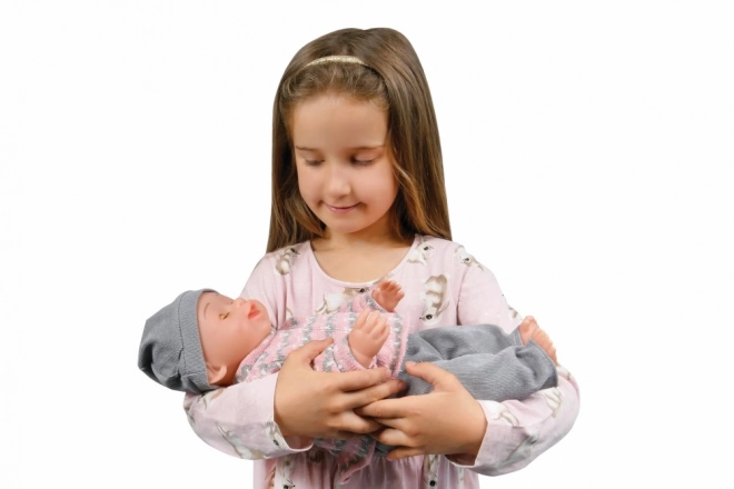 Interactive Crying Baby Doll 43 cm by Natalya Collection
