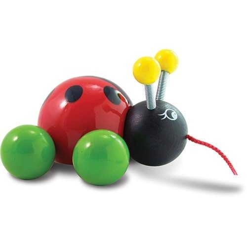 Vilac Wooden Pull Along Ladybug