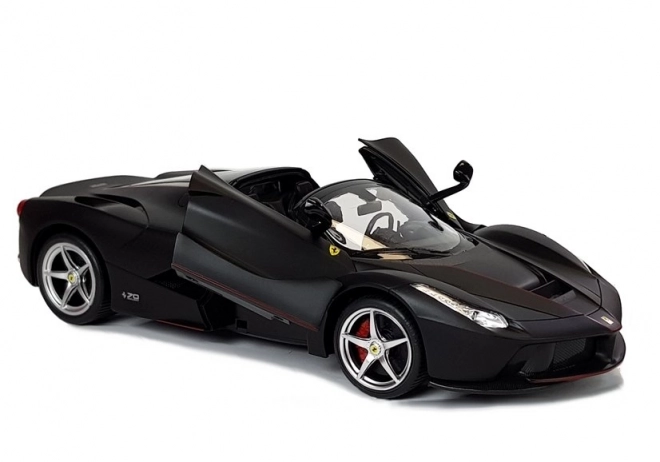 rc ferrari aperta car black