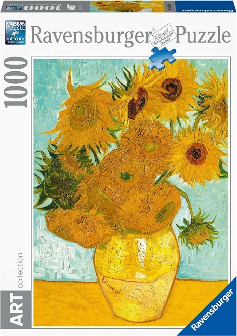 Ravensburger Puzzle Art Collection Sunflowers