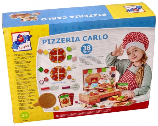 Wooden Pizzeria Set