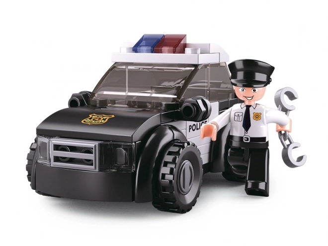 Sluban Police Patrol Car Buildable Toy