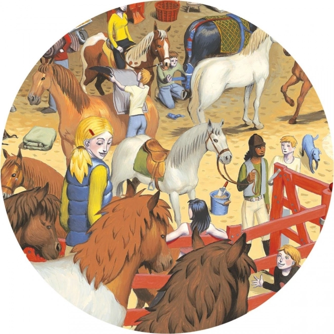 Djeco Puzzle Observation Horses 200 Pieces