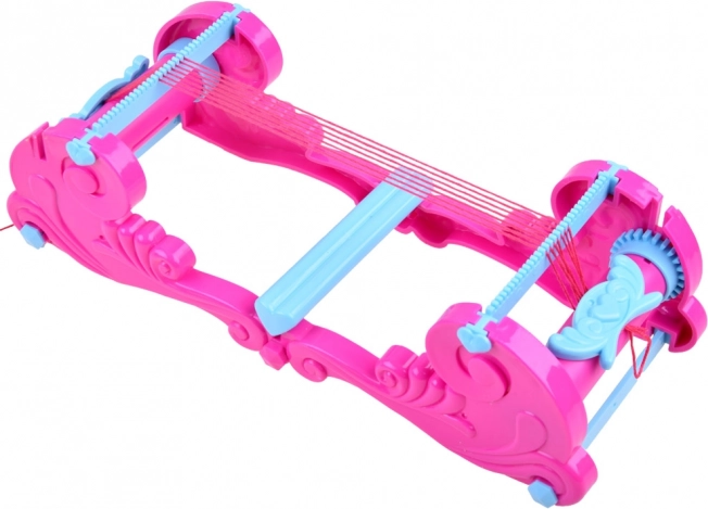 Easy weaving thanks to a stable loom