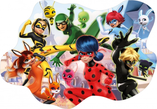 Educa Poster Puzzle Ladybug and Cat Noir 250 Pieces