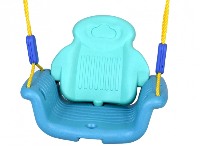 Comfortable Child Swing with Backrest and Barrier