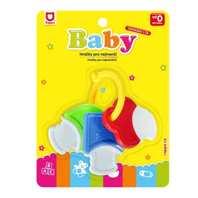 Colorful Baby Rattle and Teether Keys