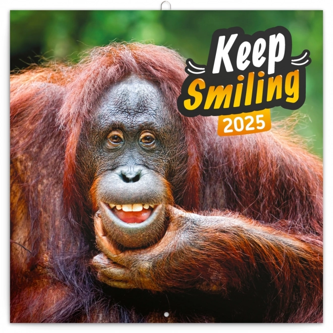 Smile Please 2025 Wall Calendar by NOTIQUE