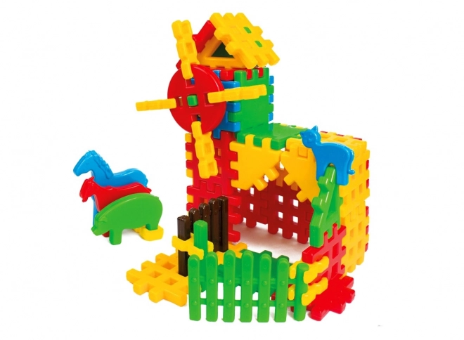 Construction Blocks Windmill Set