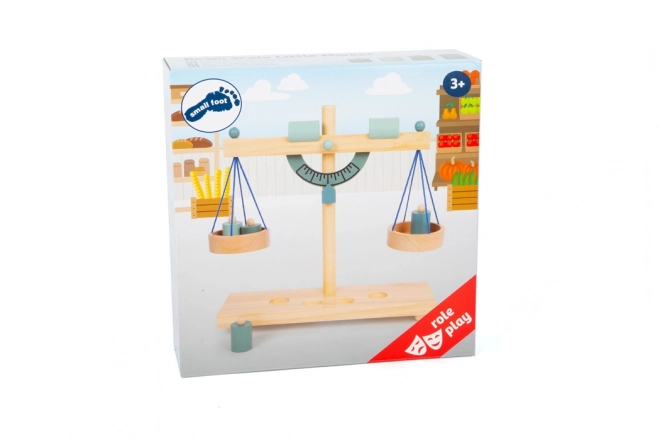 Wooden Scale for Kids with Weights - Small Foot