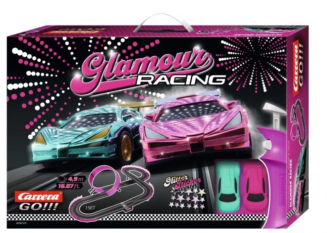 Girls Power Racing Track with Vehicles