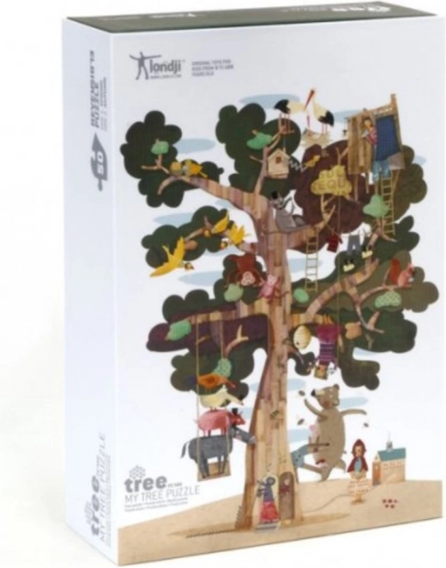 Londji double-sided puzzle Tree
