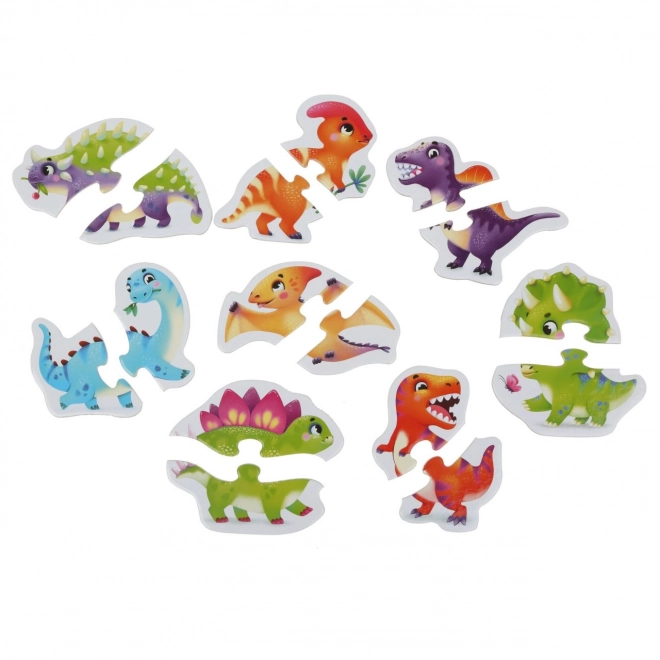 Dinosaur Puzzle for Kids - 16 Pieces