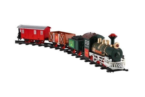 Battery Operated Train Set with Sound and Lights