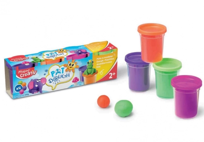 Creative Neon Play Dough Set