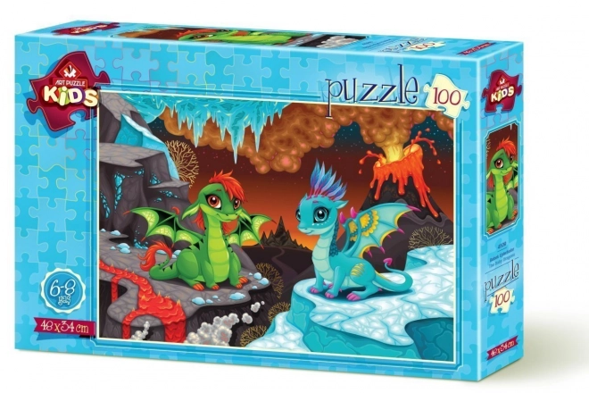 Art Puzzle Dragon Kids 100 Pieces