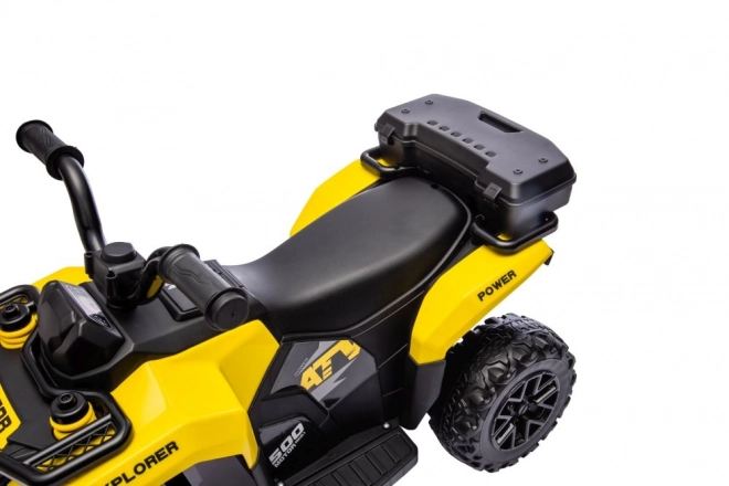 Quad elettrico per bambini giallo