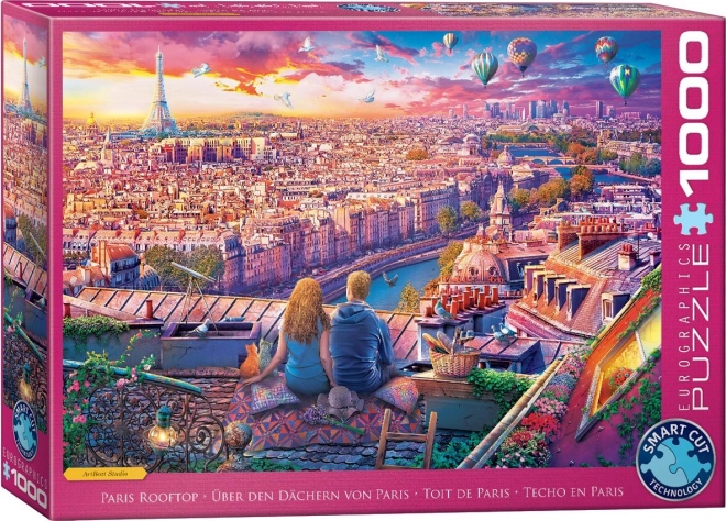 Roof of Paris Puzzle 1000 Pieces