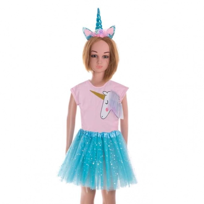 Unicorn Carnival Costume Set for Kids – Blue