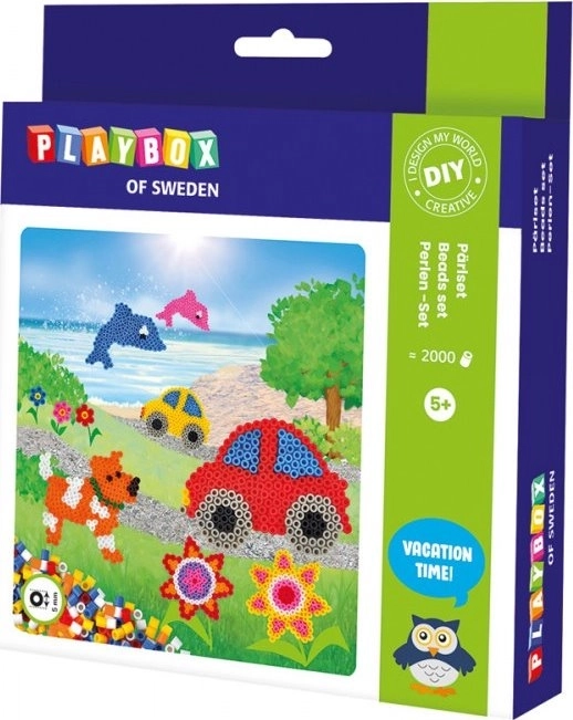 Playbox Fuse Beads Set Horses and Butterflies 2000 pcs