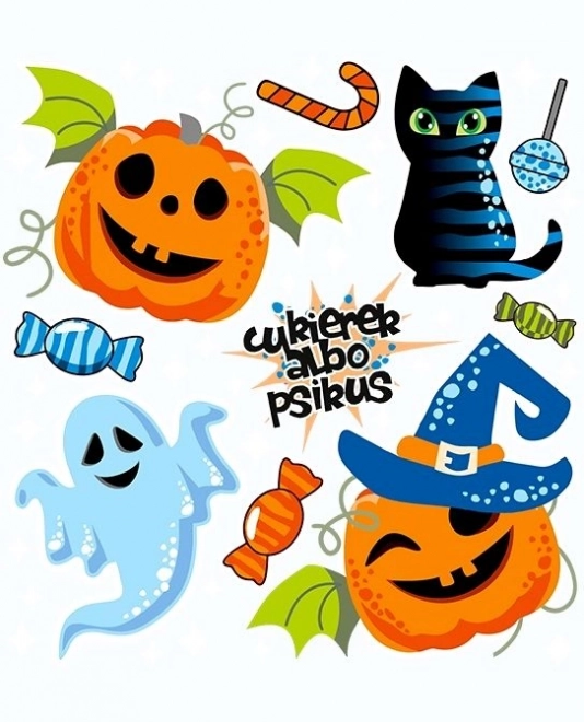 Iron-On Halloween Patches Small Sheet