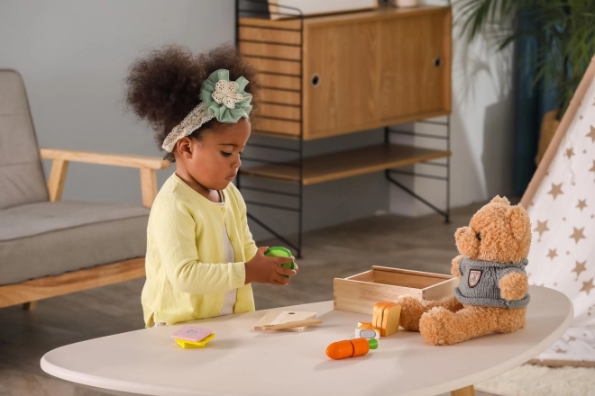 Wooden Food Play Set