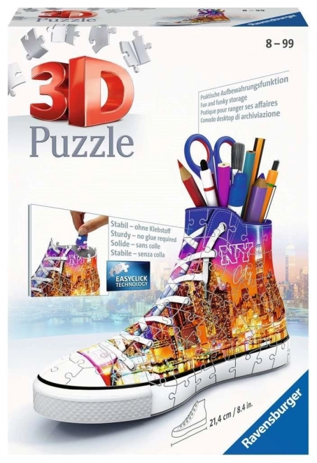 3D Puzzle Sneaker New York City