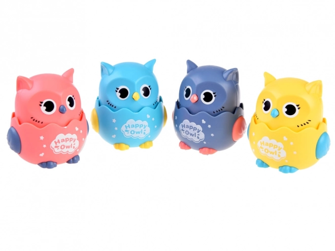 Charming Rolling Owl Toy