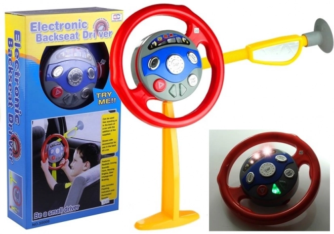 Children's Driving Simulator Steering Wheel