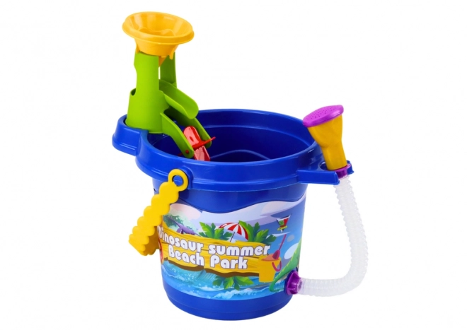 Dinosaur Sand Play Set with Bucket and Shower