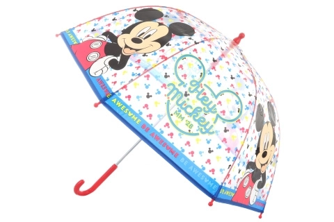 Transparent Mickey Mouse Manual Umbrella