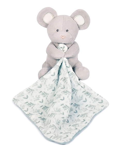 Doudou Gift Set - Plush Mouse with Organic Cotton Blanket