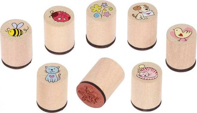 Goki Wooden Stamps - Animals in the Meadow