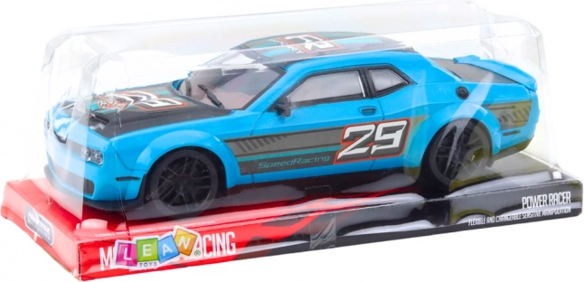 Sportovní auto s pohonem zadních kol modré