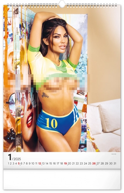 Wall Calendar Women 2025