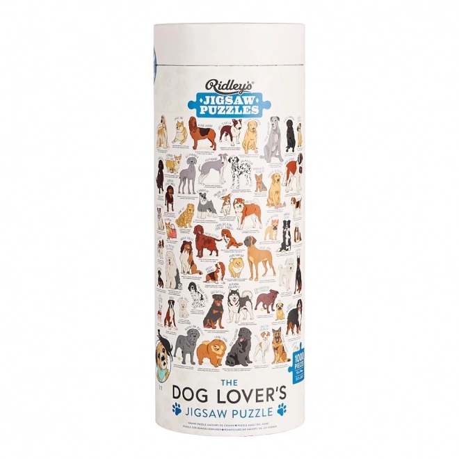 Dog Lovers Puzzle 1000 Pieces by Ridley's Games