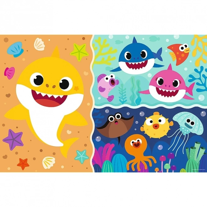 Trefl Baby Shark Reversible Puzzle Super Giant