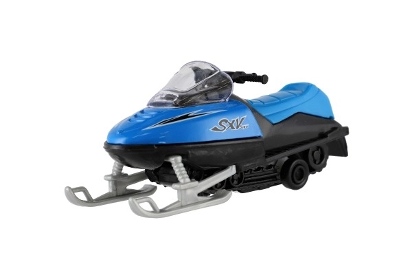 Snowmobile Toy with Pull-Back Action