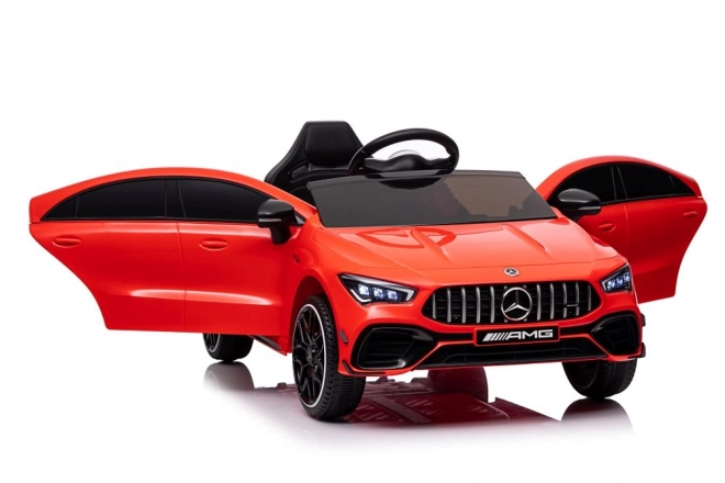 Battery-Powered Mercedes CLA 45s Red AMG 4x4 Car