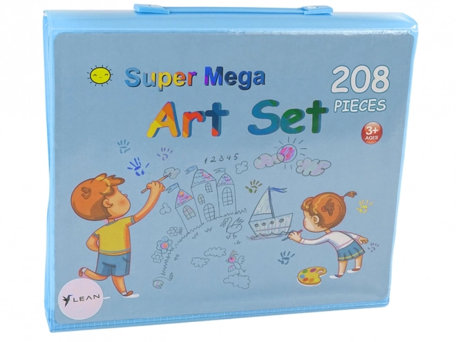 XXL Painting Set in Suitcase with 208 Pieces