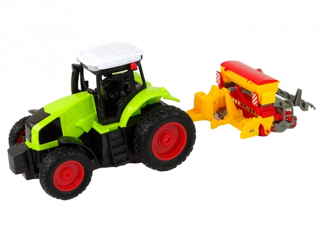 Rc Green Farm Tractor with Baler