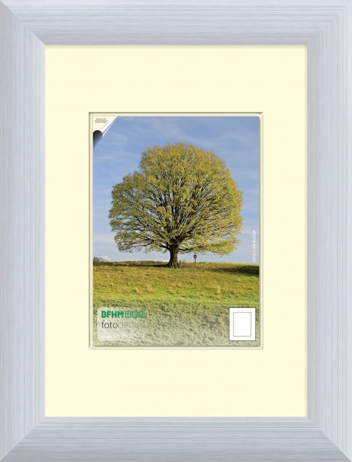 Cornice in alluminio Alaska per puzzle 59,4x42cm - argento