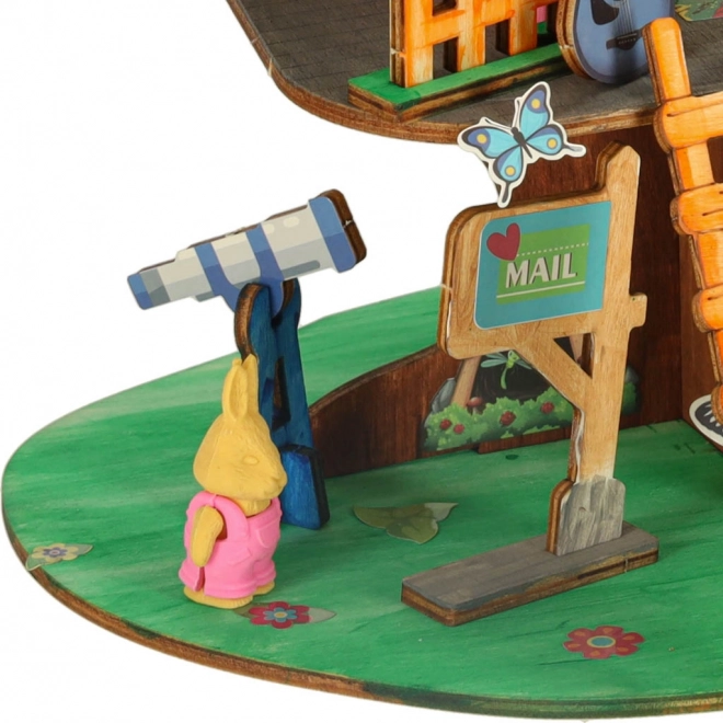 Creative Treehouse Building Set with Accessories