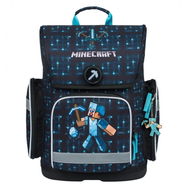 baagl trio set Ergo MINECRAFT blue axe backpack