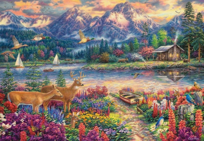 Spring Mountain Majesty Jigsaw