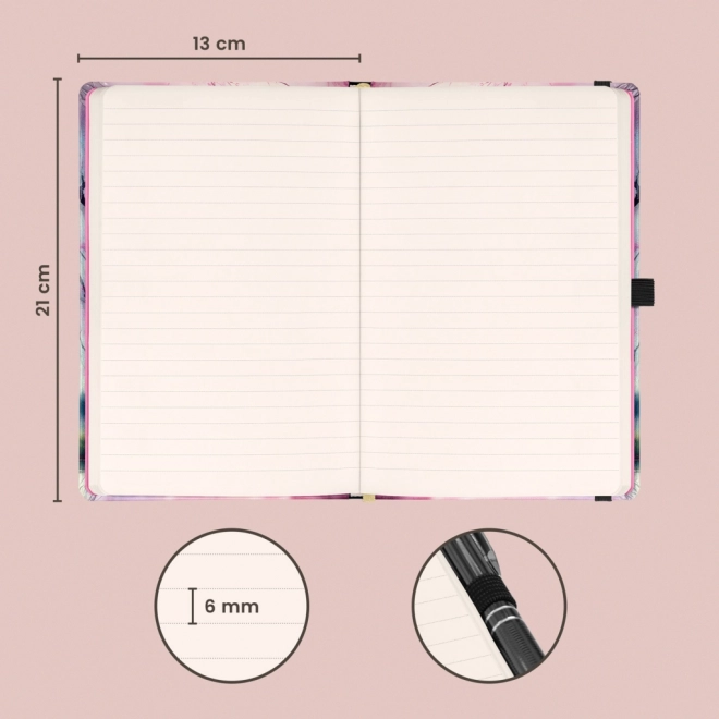 Notique Sakura Lined Notebook